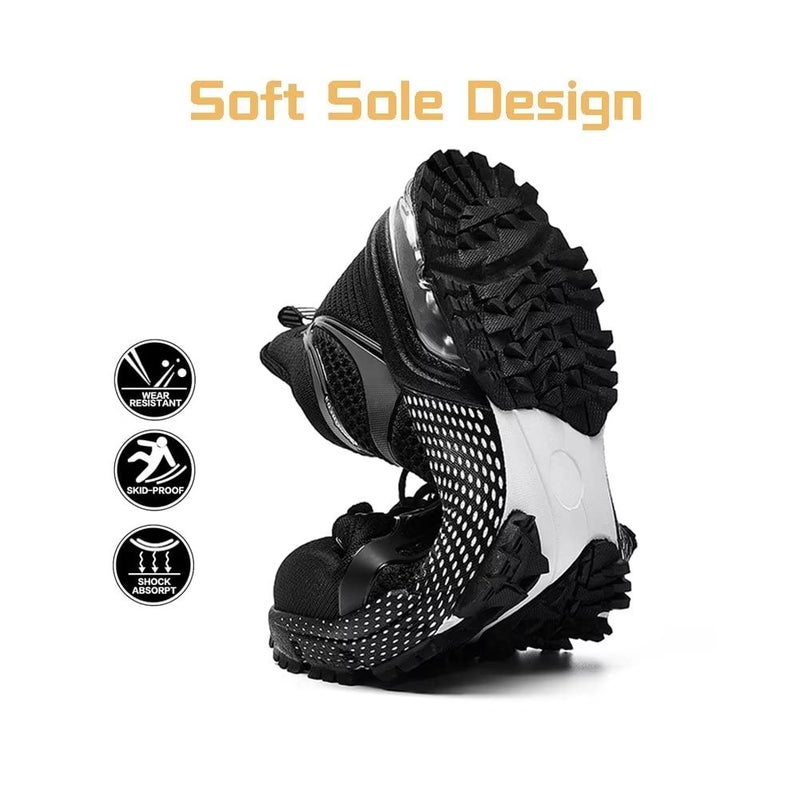 Lamincoa Womens Running Shoes Athletic Women Sneakers Non Slip Womens Tennis Shoes Black - Image 4